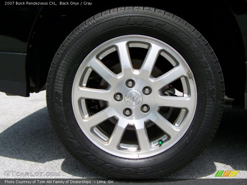 Black Onyx / Gray 2007 Buick Rendezvous CXL