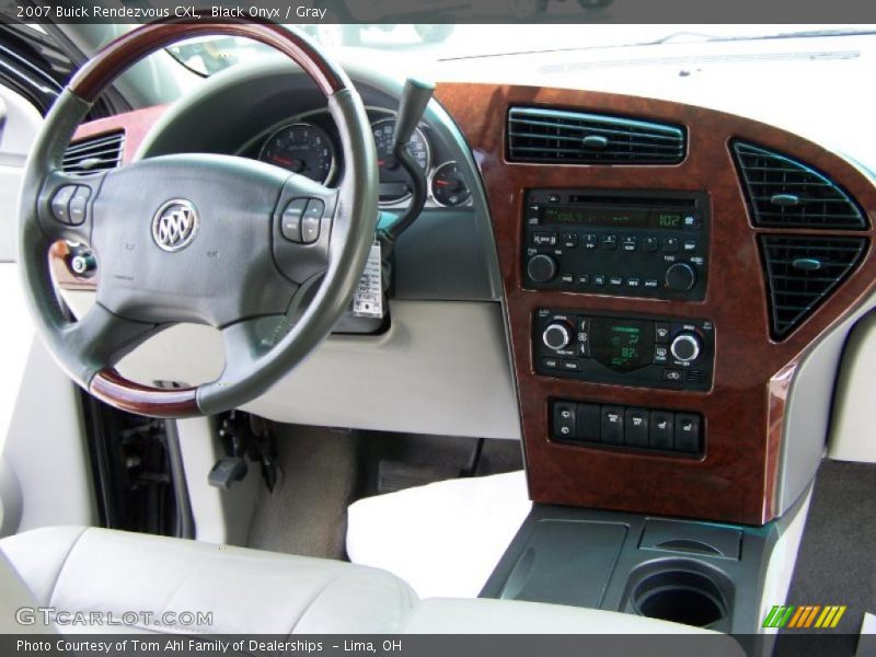 Black Onyx / Gray 2007 Buick Rendezvous CXL