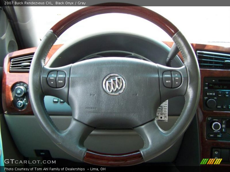 Black Onyx / Gray 2007 Buick Rendezvous CXL