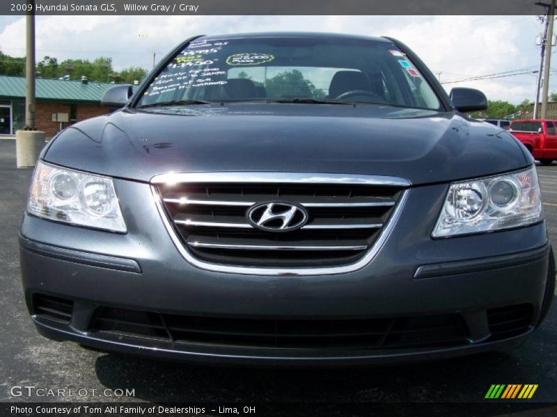 Willow Gray / Gray 2009 Hyundai Sonata GLS