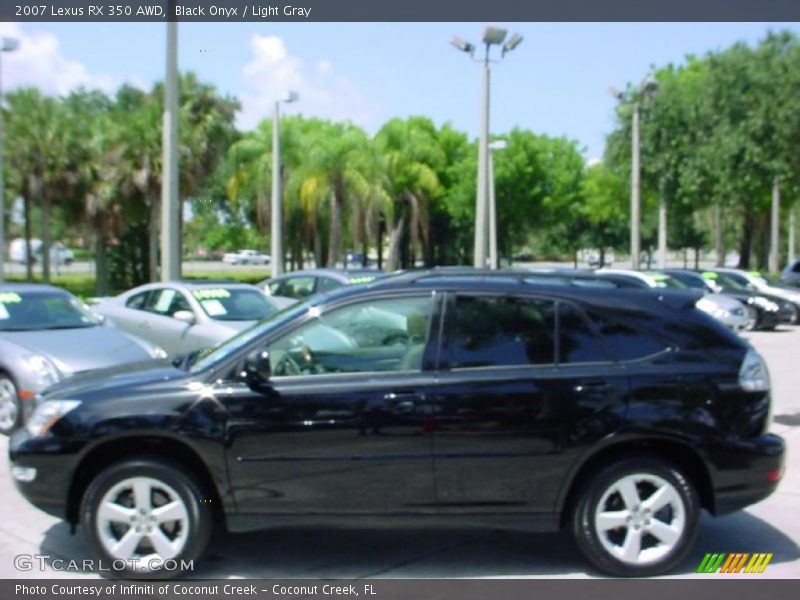 Black Onyx / Light Gray 2007 Lexus RX 350 AWD