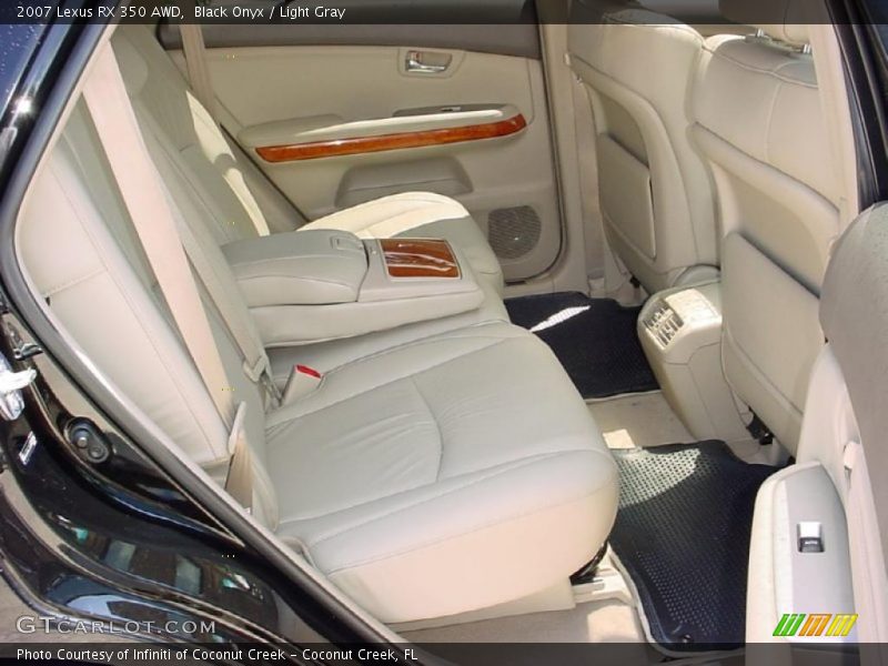 Black Onyx / Light Gray 2007 Lexus RX 350 AWD