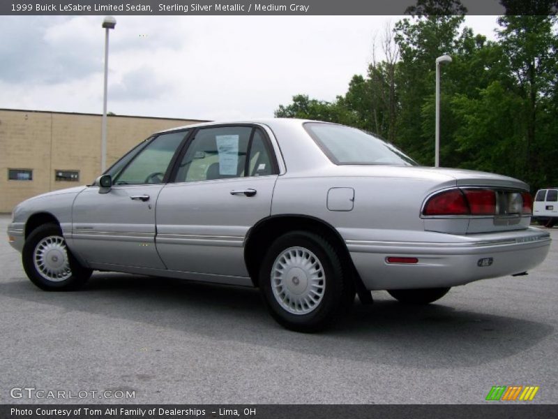 Sterling Silver Metallic / Medium Gray 1999 Buick LeSabre Limited Sedan