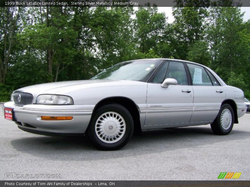 Sterling Silver Metallic / Medium Gray 1999 Buick LeSabre Limited Sedan
