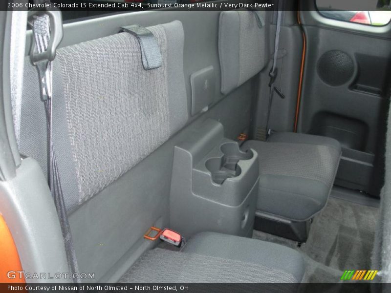 Sunburst Orange Metallic / Very Dark Pewter 2006 Chevrolet Colorado LS Extended Cab 4x4