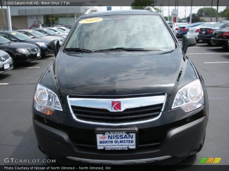 Black Onyx / Tan 2009 Saturn VUE XE