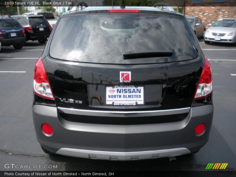 Black Onyx / Tan 2009 Saturn VUE XE