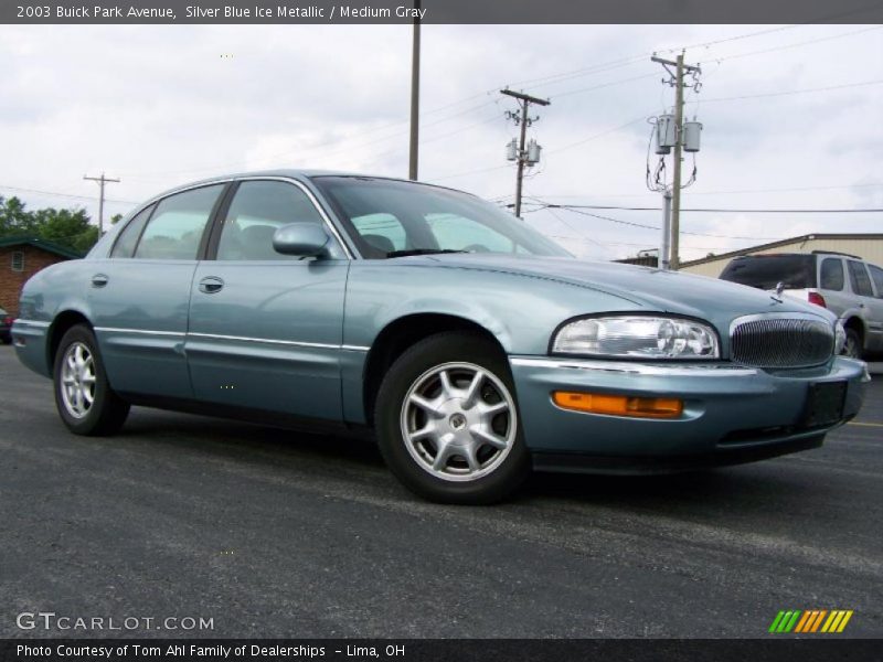 Silver Blue Ice Metallic / Medium Gray 2003 Buick Park Avenue