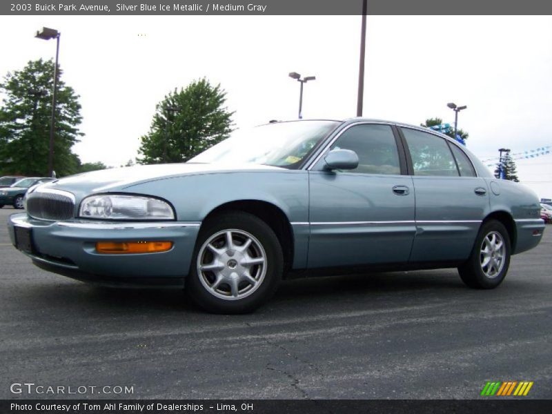 Silver Blue Ice Metallic / Medium Gray 2003 Buick Park Avenue