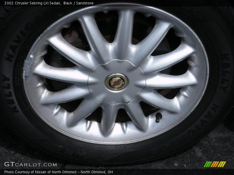 Black / Sandstone 2002 Chrysler Sebring LXi Sedan