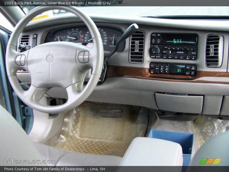 Silver Blue Ice Metallic / Medium Gray 2003 Buick Park Avenue