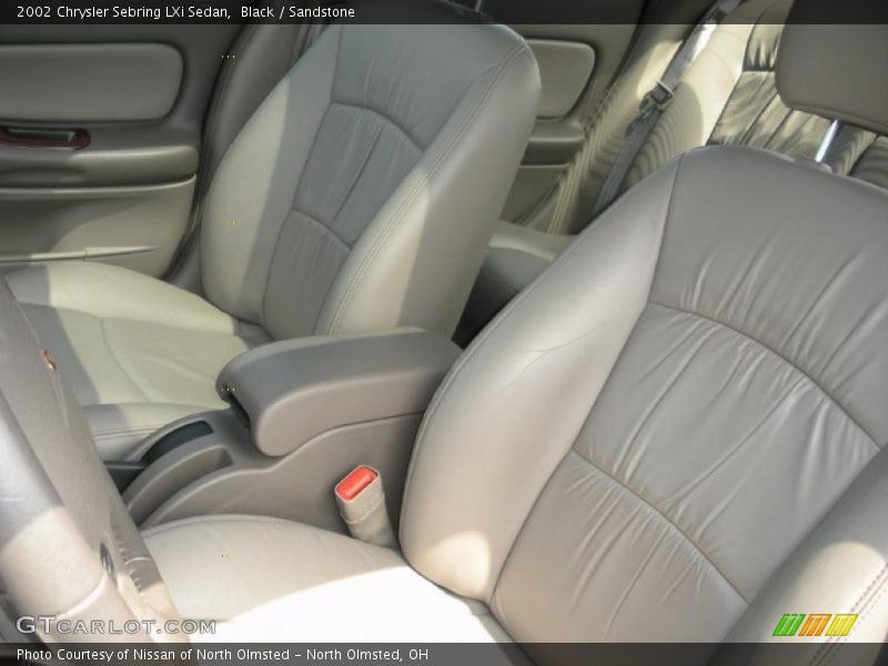 Black / Sandstone 2002 Chrysler Sebring LXi Sedan