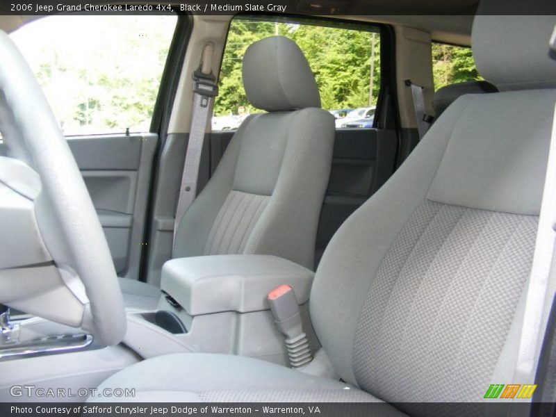 Black / Medium Slate Gray 2006 Jeep Grand Cherokee Laredo 4x4