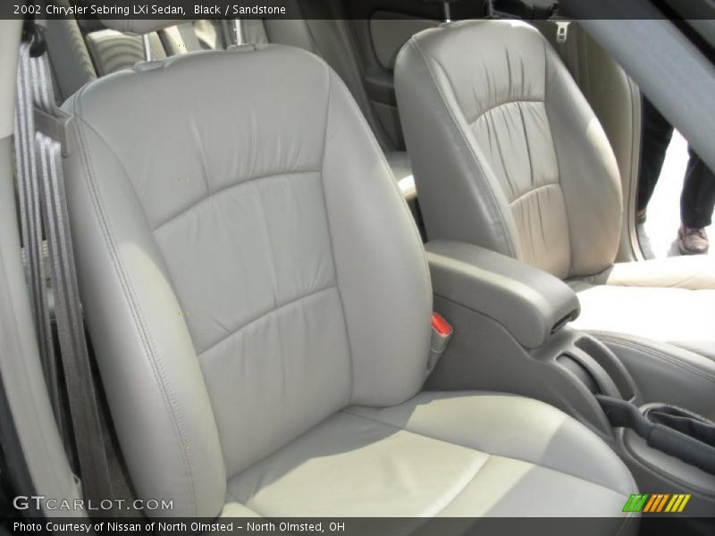 Black / Sandstone 2002 Chrysler Sebring LXi Sedan