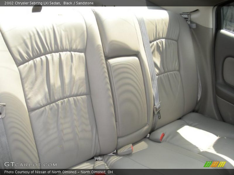 Black / Sandstone 2002 Chrysler Sebring LXi Sedan