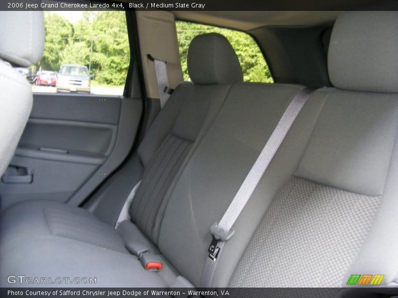 Black / Medium Slate Gray 2006 Jeep Grand Cherokee Laredo 4x4