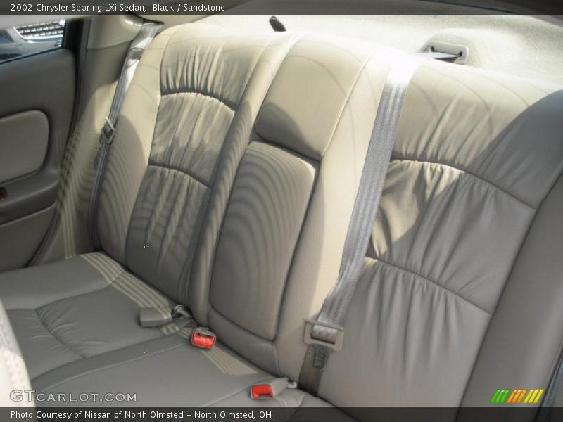 Black / Sandstone 2002 Chrysler Sebring LXi Sedan
