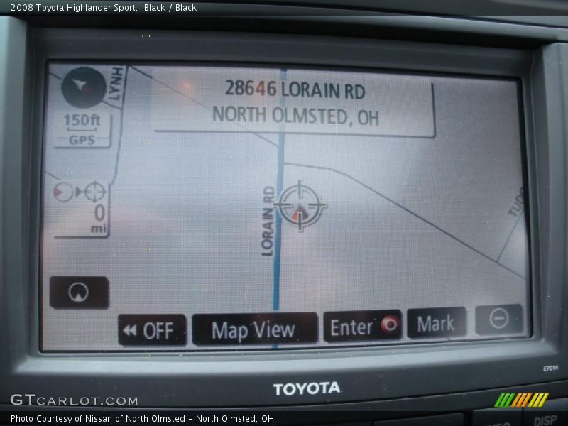 Black / Black 2008 Toyota Highlander Sport