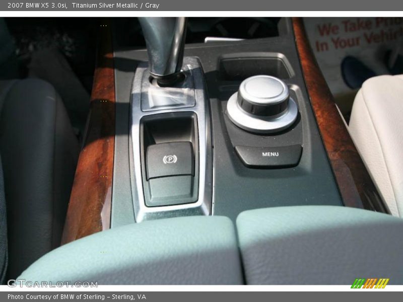 Titanium Silver Metallic / Gray 2007 BMW X5 3.0si