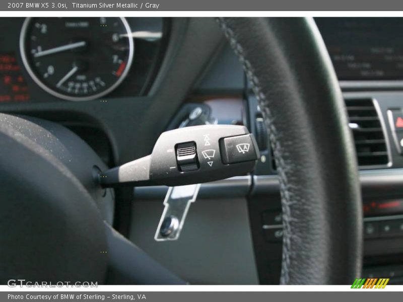 Titanium Silver Metallic / Gray 2007 BMW X5 3.0si