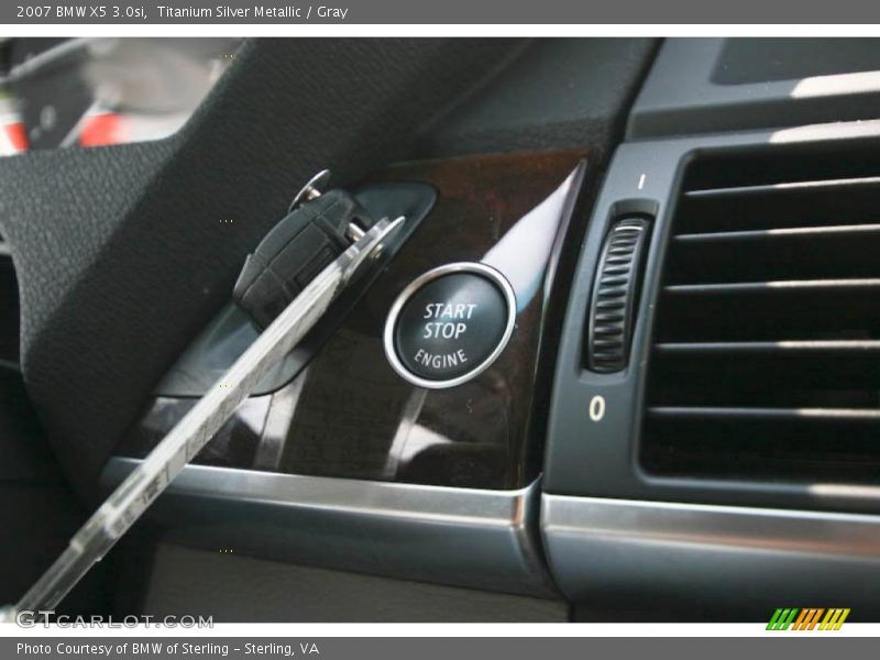 Titanium Silver Metallic / Gray 2007 BMW X5 3.0si