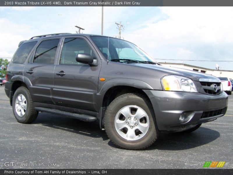 Dark Titanium Gray Metallic / Dark Flint Gray 2003 Mazda Tribute LX-V6 4WD