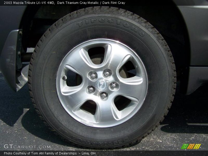 Dark Titanium Gray Metallic / Dark Flint Gray 2003 Mazda Tribute LX-V6 4WD