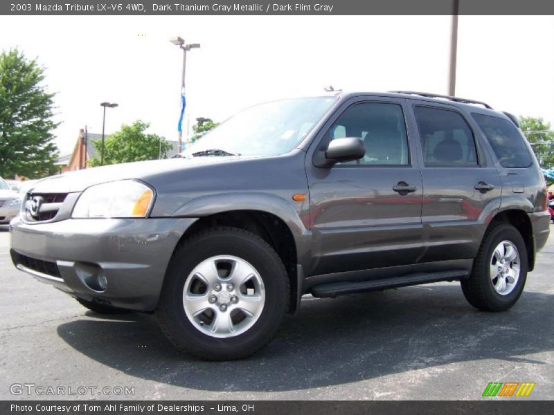 Dark Titanium Gray Metallic / Dark Flint Gray 2003 Mazda Tribute LX-V6 4WD