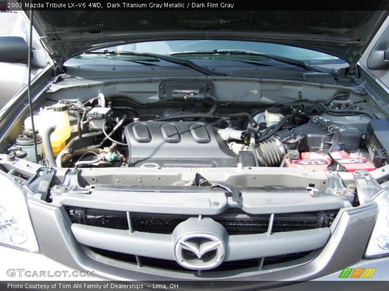 Dark Titanium Gray Metallic / Dark Flint Gray 2003 Mazda Tribute LX-V6 4WD