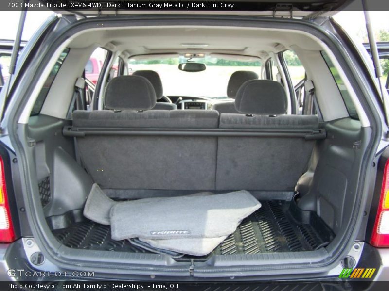 Dark Titanium Gray Metallic / Dark Flint Gray 2003 Mazda Tribute LX-V6 4WD