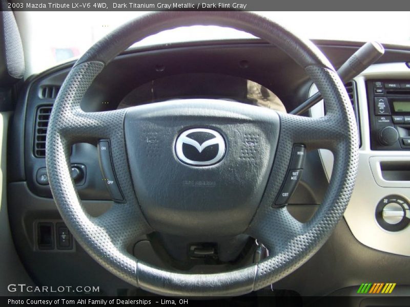 Dark Titanium Gray Metallic / Dark Flint Gray 2003 Mazda Tribute LX-V6 4WD
