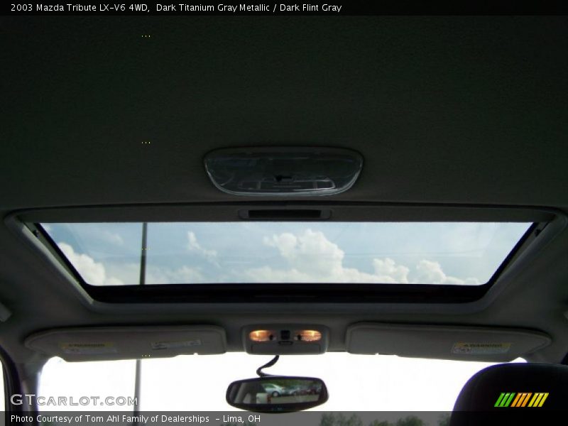Dark Titanium Gray Metallic / Dark Flint Gray 2003 Mazda Tribute LX-V6 4WD