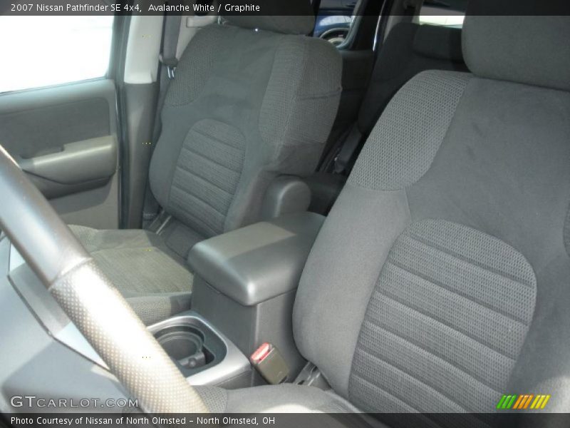 Avalanche White / Graphite 2007 Nissan Pathfinder SE 4x4