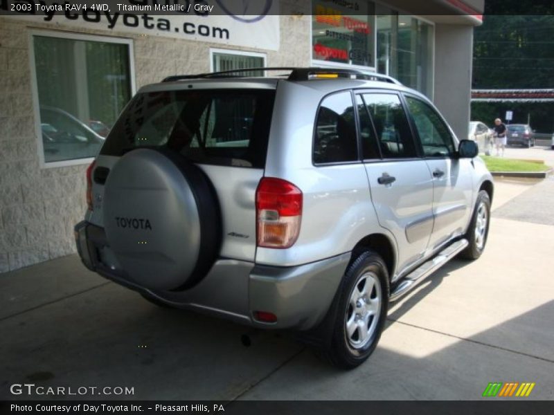 Titanium Metallic / Gray 2003 Toyota RAV4 4WD