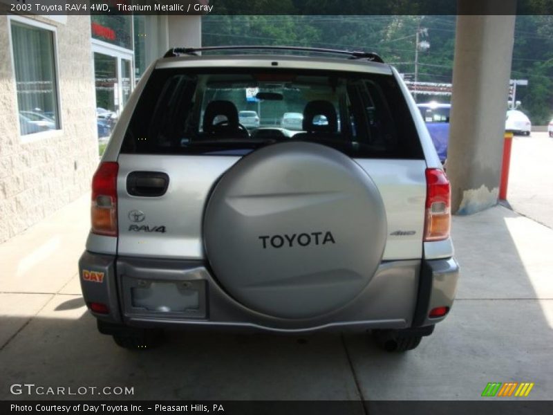 Titanium Metallic / Gray 2003 Toyota RAV4 4WD