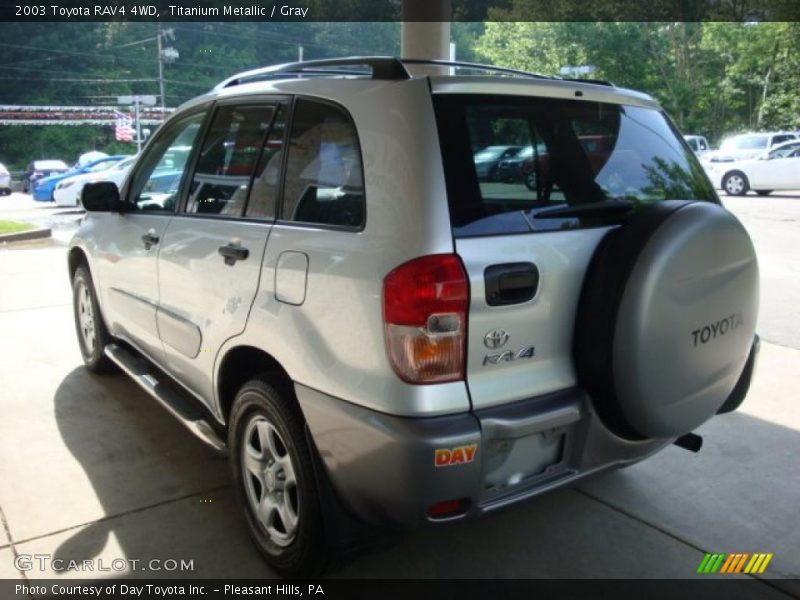 Titanium Metallic / Gray 2003 Toyota RAV4 4WD
