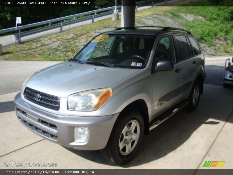 Titanium Metallic / Gray 2003 Toyota RAV4 4WD