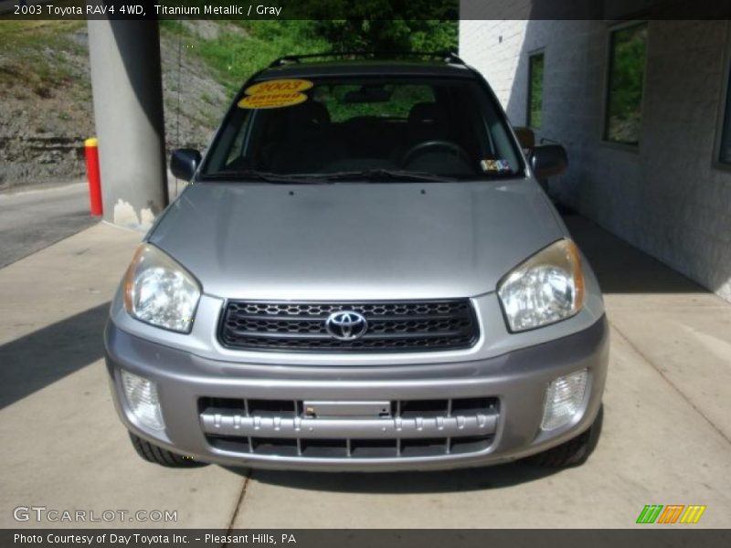 Titanium Metallic / Gray 2003 Toyota RAV4 4WD