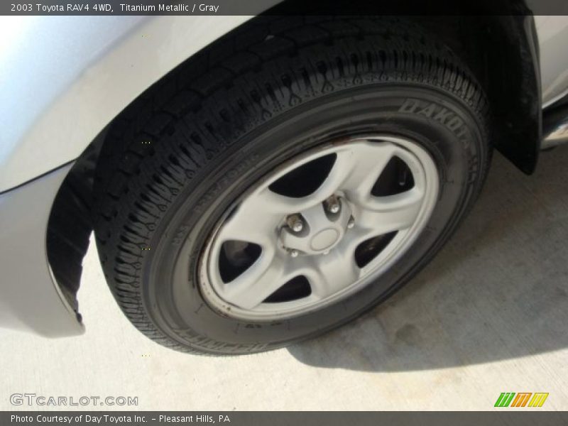 Titanium Metallic / Gray 2003 Toyota RAV4 4WD