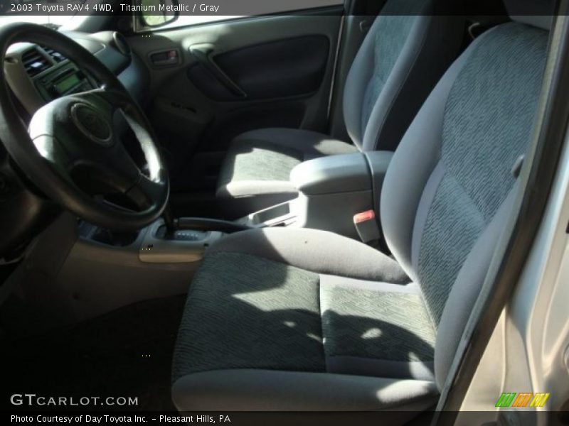 Titanium Metallic / Gray 2003 Toyota RAV4 4WD