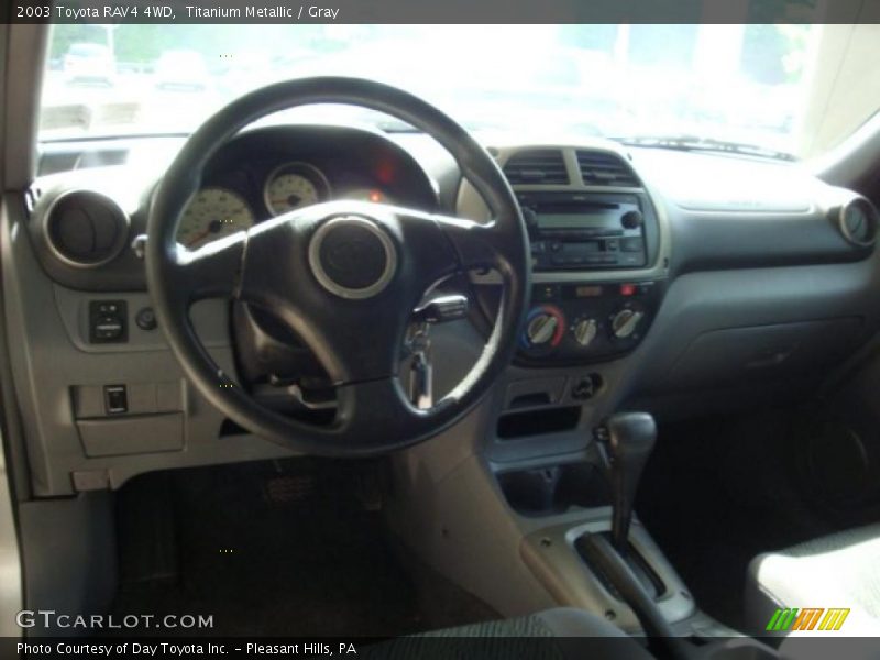 Titanium Metallic / Gray 2003 Toyota RAV4 4WD