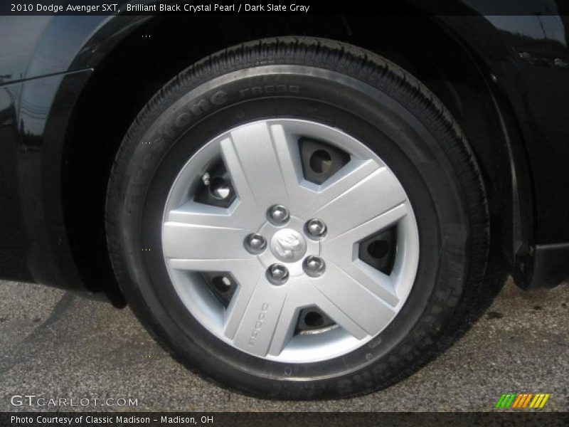 Brilliant Black Crystal Pearl / Dark Slate Gray 2010 Dodge Avenger SXT