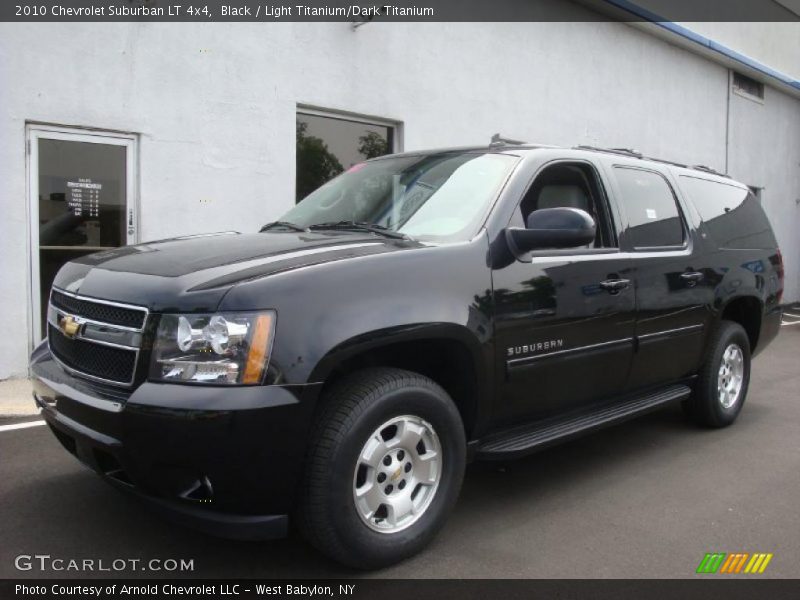 Black / Light Titanium/Dark Titanium 2010 Chevrolet Suburban LT 4x4