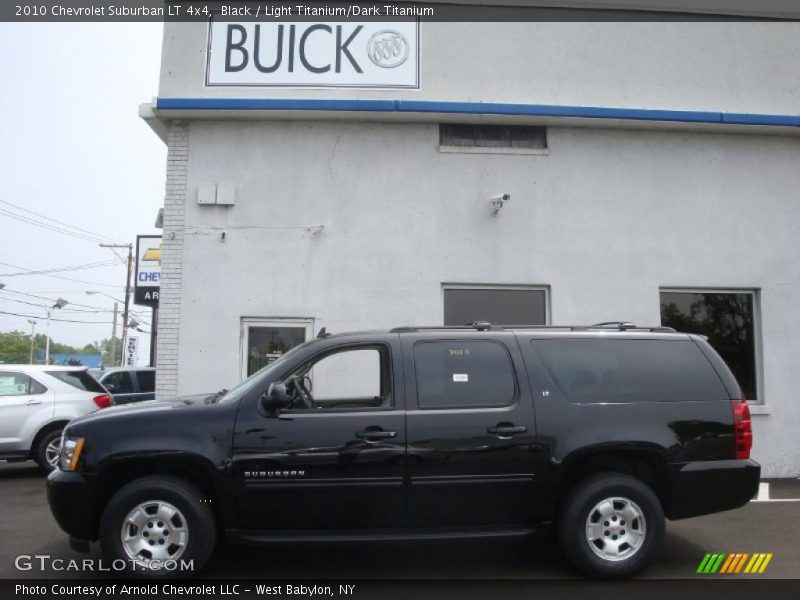 Black / Light Titanium/Dark Titanium 2010 Chevrolet Suburban LT 4x4