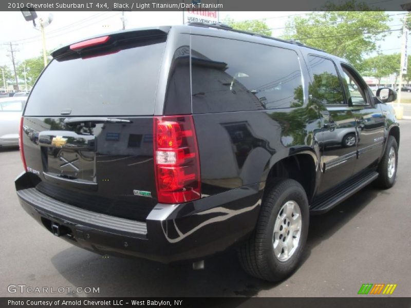 Black / Light Titanium/Dark Titanium 2010 Chevrolet Suburban LT 4x4
