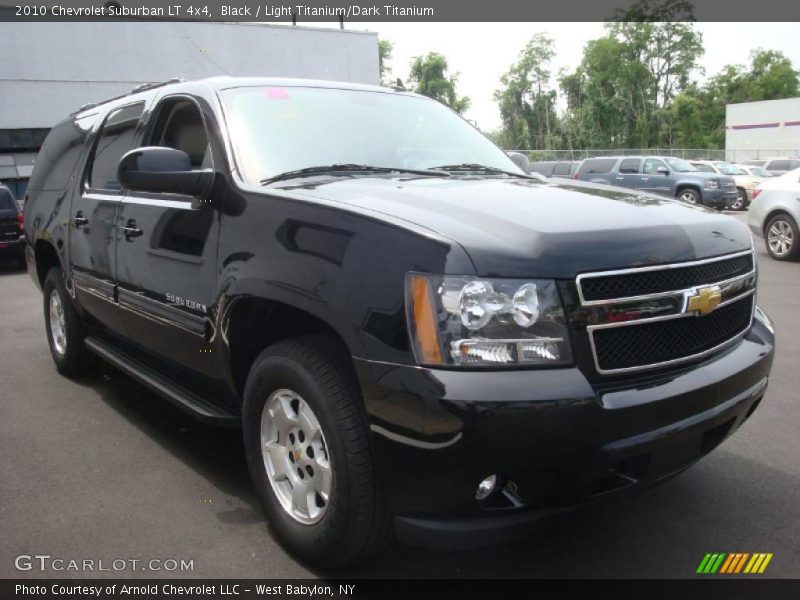 Black / Light Titanium/Dark Titanium 2010 Chevrolet Suburban LT 4x4