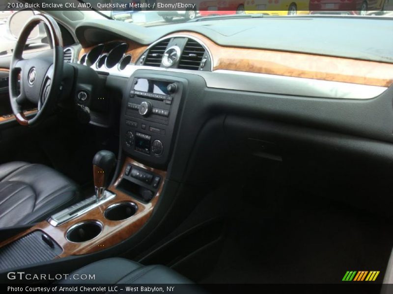 Quicksilver Metallic / Ebony/Ebony 2010 Buick Enclave CXL AWD