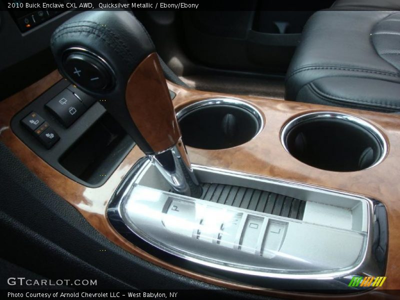 Quicksilver Metallic / Ebony/Ebony 2010 Buick Enclave CXL AWD