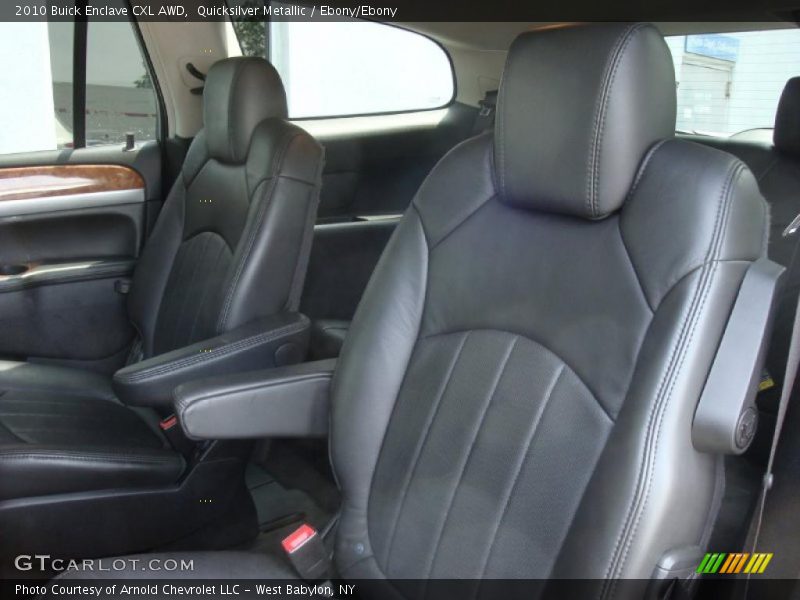 Quicksilver Metallic / Ebony/Ebony 2010 Buick Enclave CXL AWD