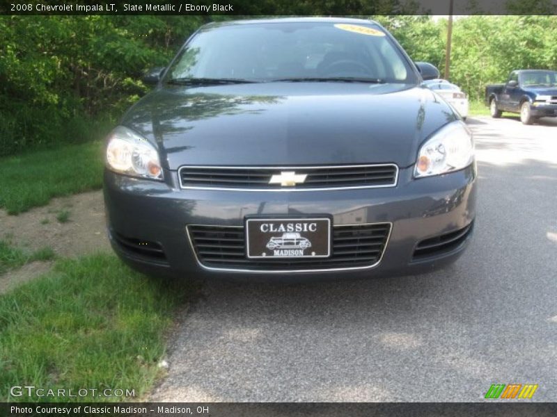Slate Metallic / Ebony Black 2008 Chevrolet Impala LT